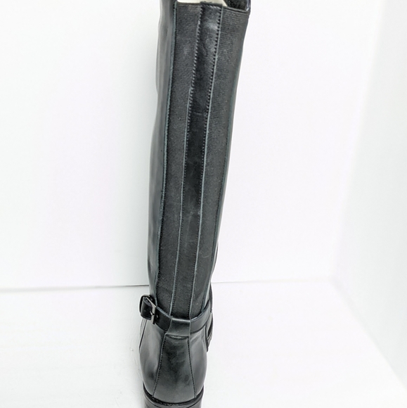Girotti leather knee high boots - Picture 11 of 16